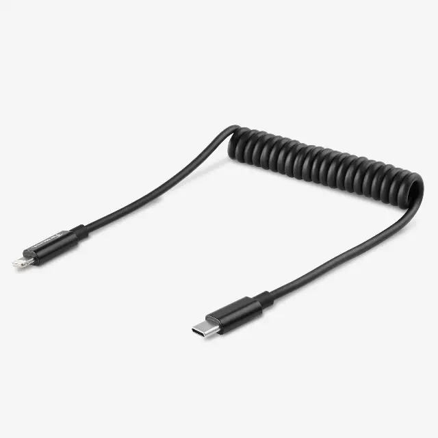 Formcase Spiral Cable MFI Lightning to USB-C